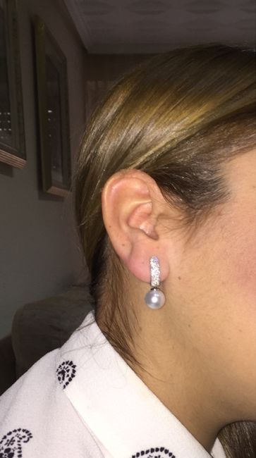 Pendientes de novia - 1