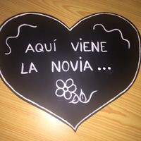 Carteles/pizarra para niños de arras - 1