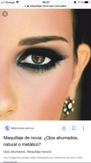 Maquillaje para noche - 1