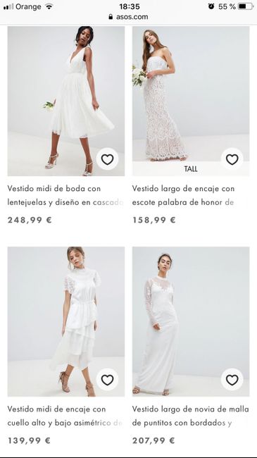 Vestido de novia económico - 1