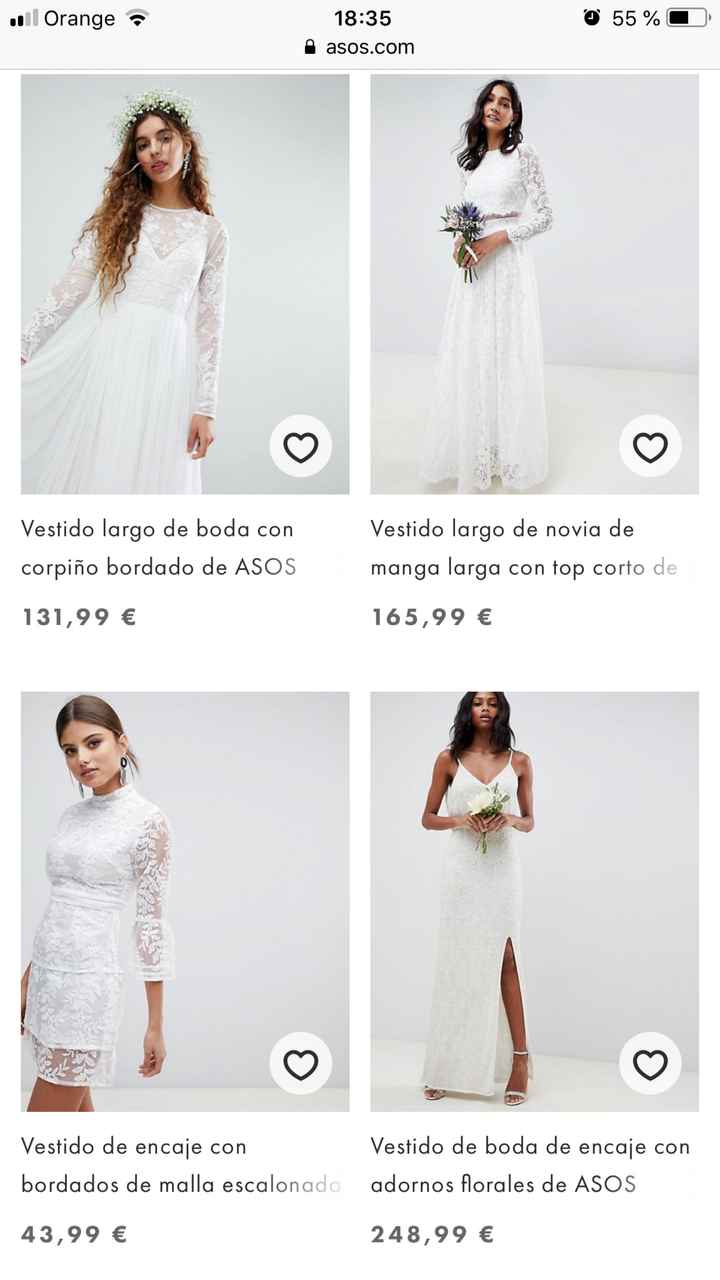 Vestido de novia económico - 2