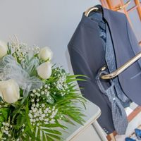 Traje de novio azul claro - 1