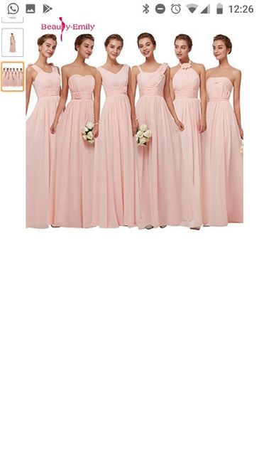 Vestido dama de honor- Amazon - 1