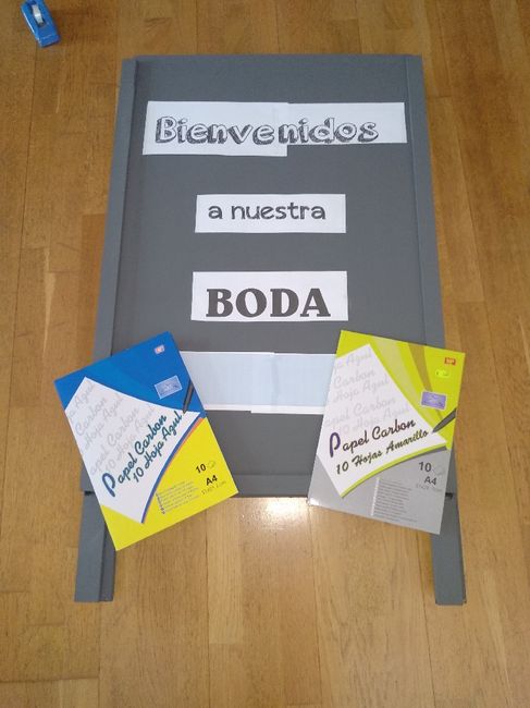 Asi va quedando nuestra pizarra... - 2