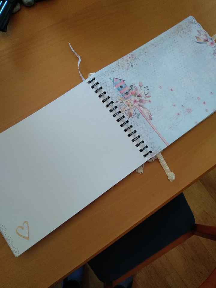 Mi libro de firmas y los conos para petalos - 2