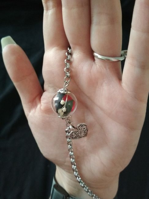 Ayuda pulseras con tela del vestido - 1