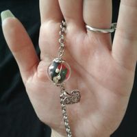 Ayuda pulseras con tela del vestido - 1