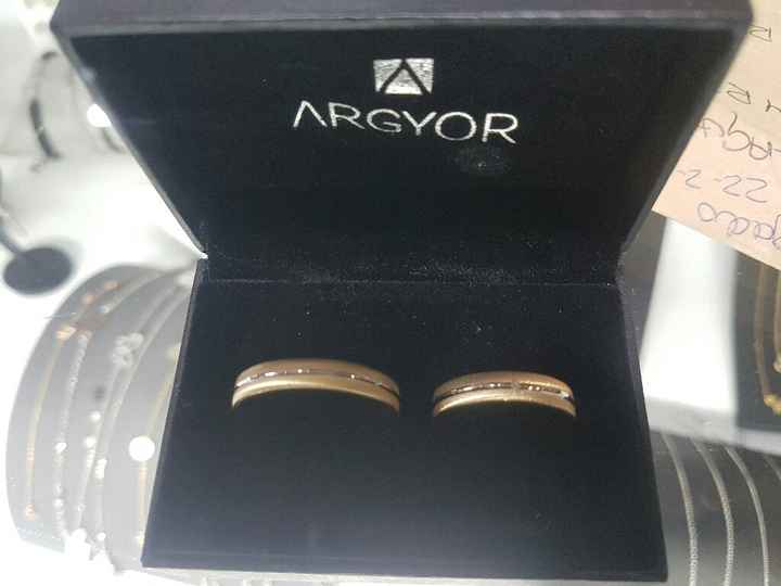 Ya tenemos anillos!!!!❤❤ - 1