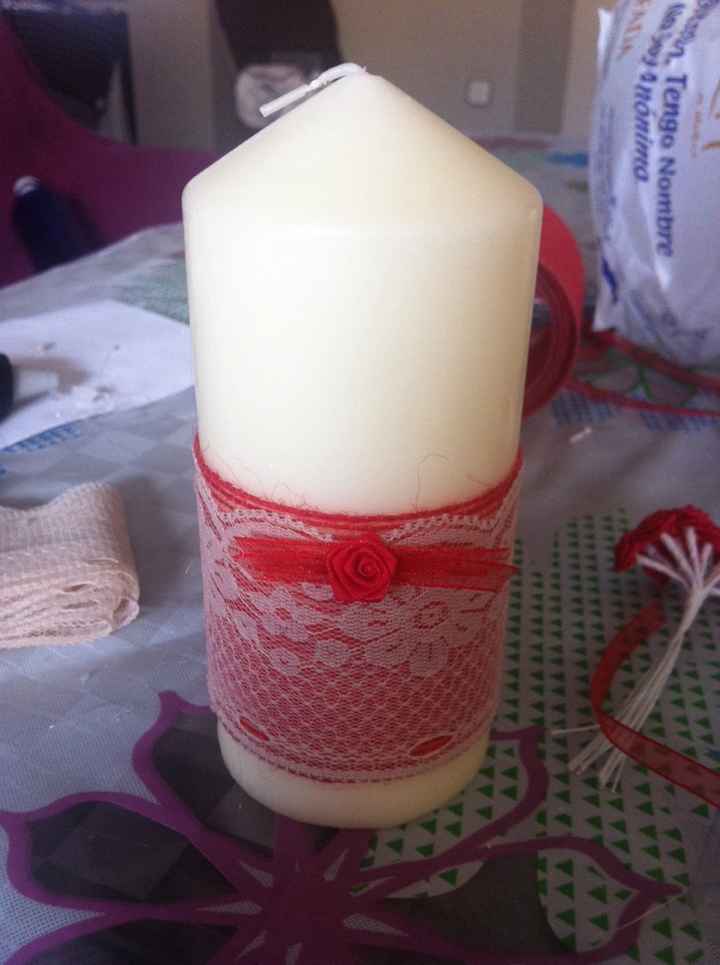 Mis velas para mis 8 damas de honor - 1