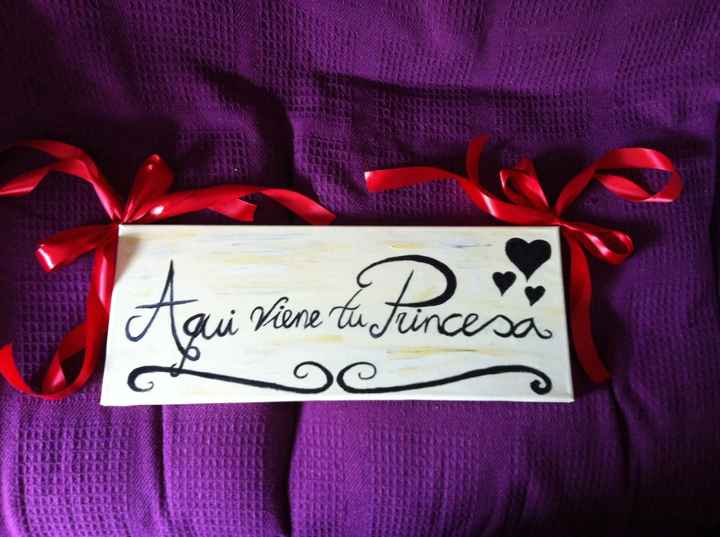Mis manualidades para el gran dia - 1