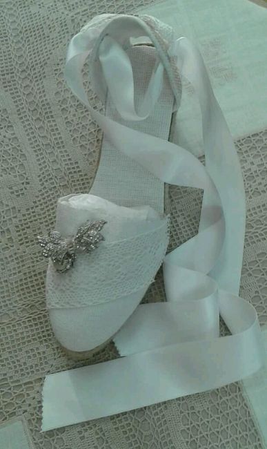 Alpargatas como zapato de novia! - 2