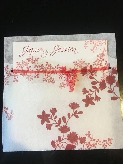 Ya tengo las invitaciones!😍 - 2