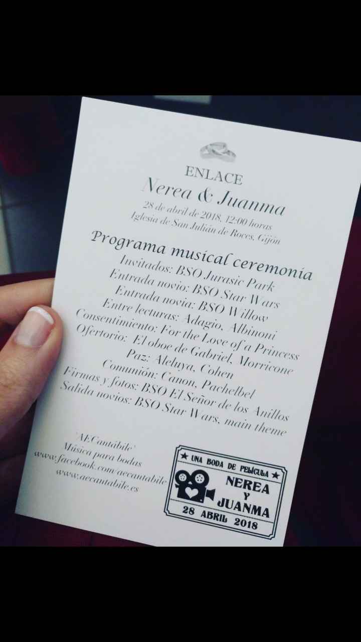 Música ceremonia religiosa de cine - 1