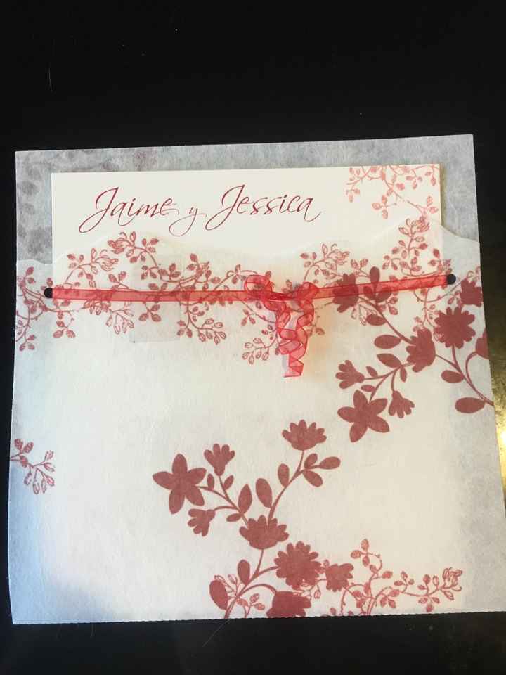 Ya tengo las invitaciones!😍 - 2