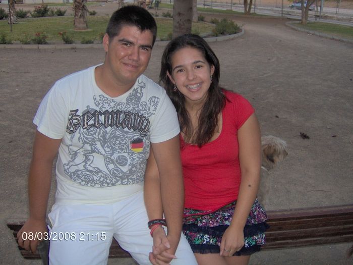 Una de las primeras fotos juntos