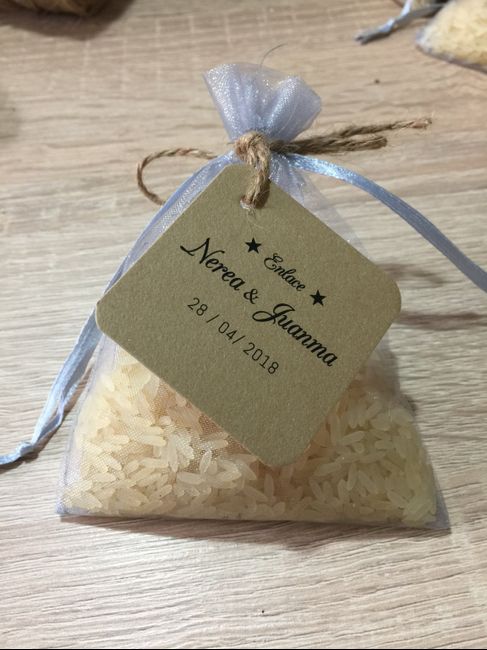 Saquitos de arroz - 1