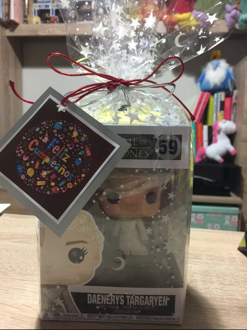 Regalo para quien cumple años en la boda - 2
