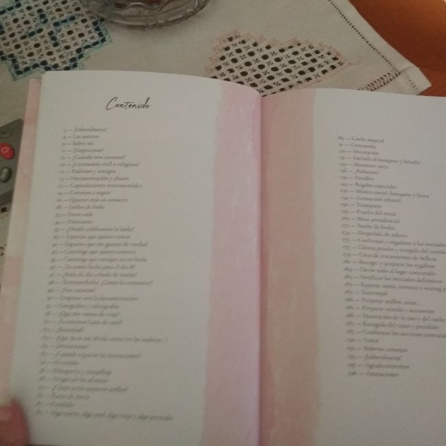 Agenda de la boda 7