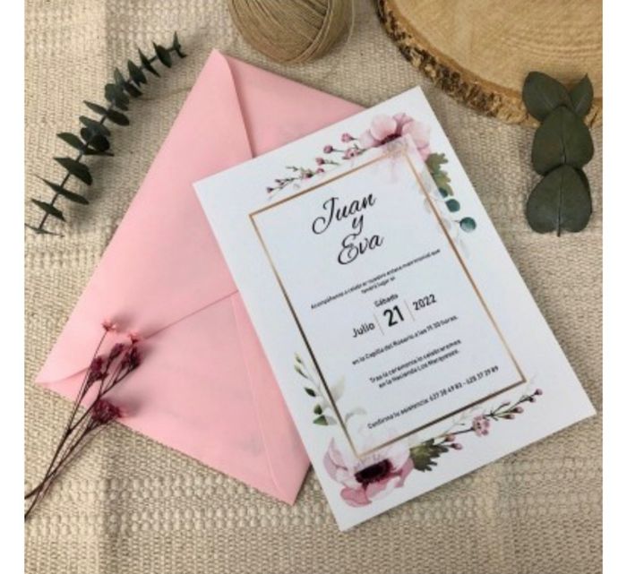 Opinión sobre las invitaciones de boda 5