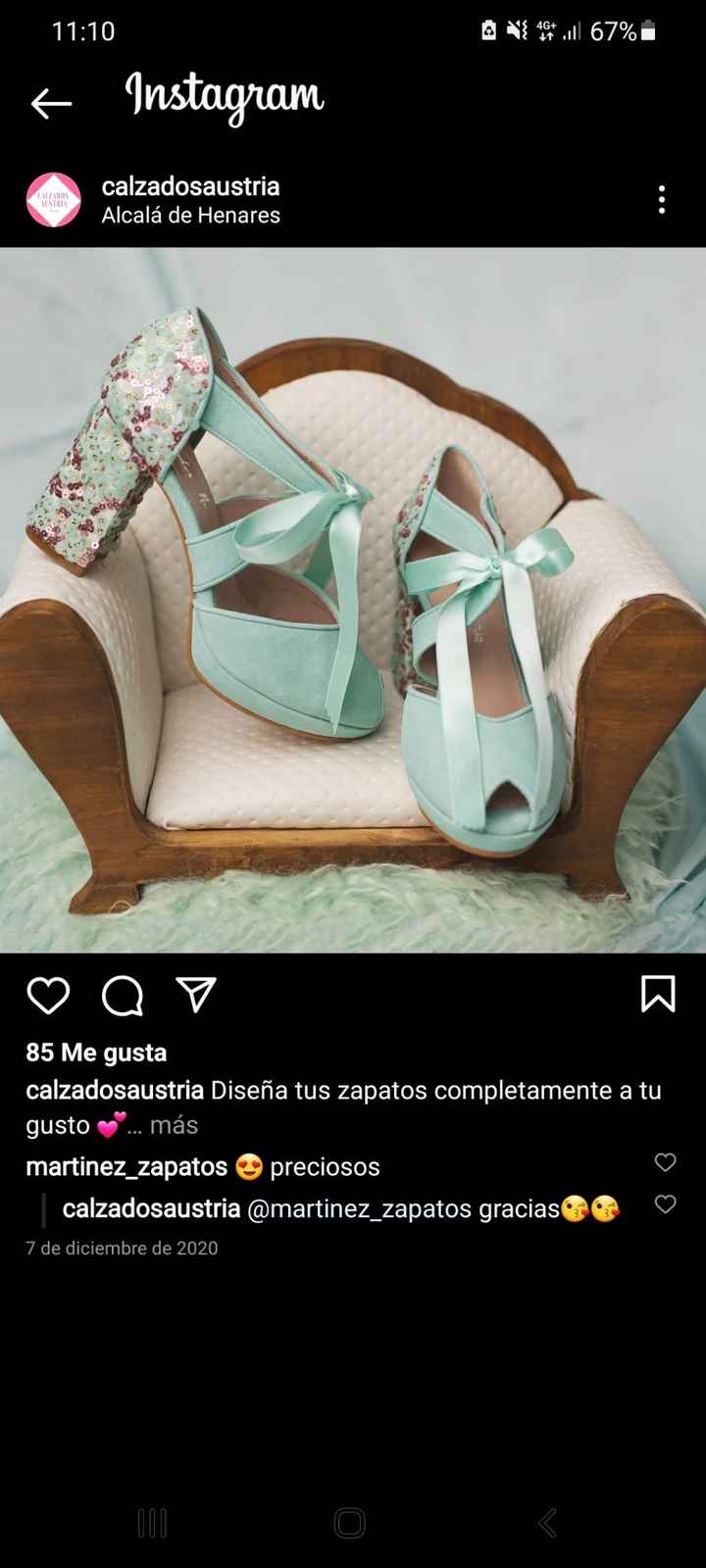 Tacon azul celeste - 1