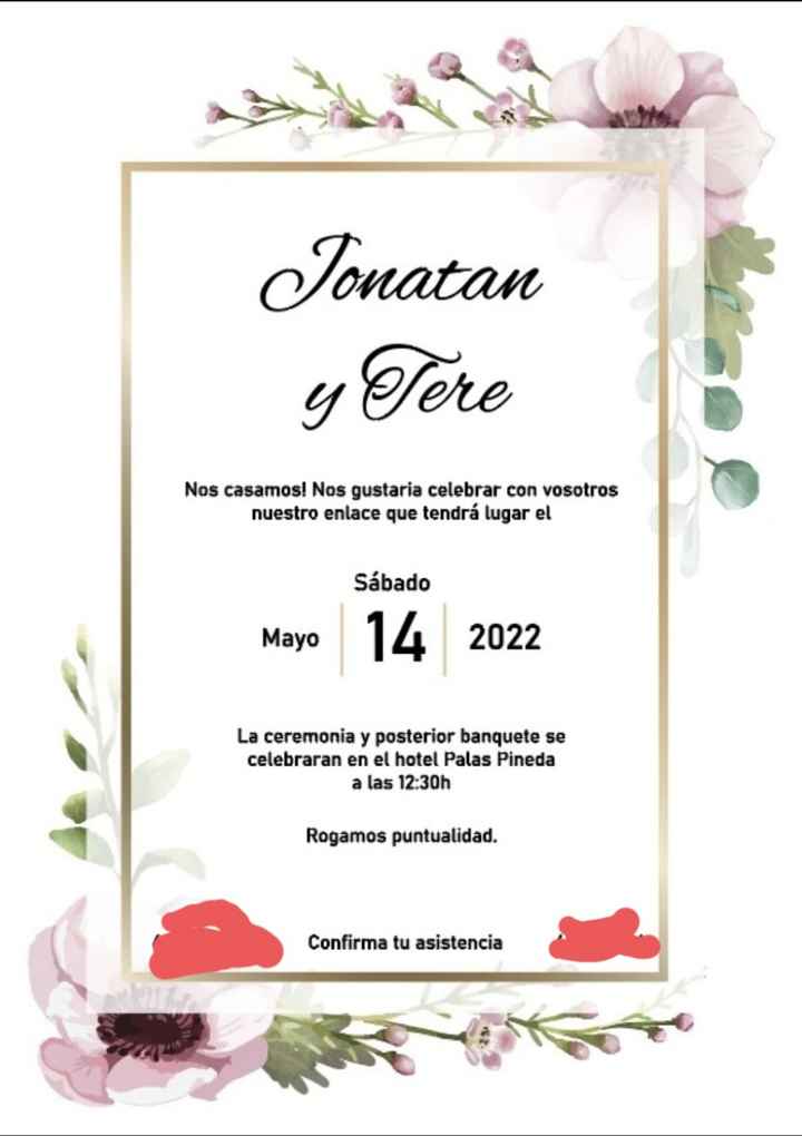 Invitaciones - 1