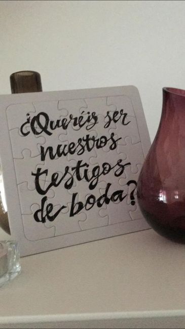 Regalo a testigos 1