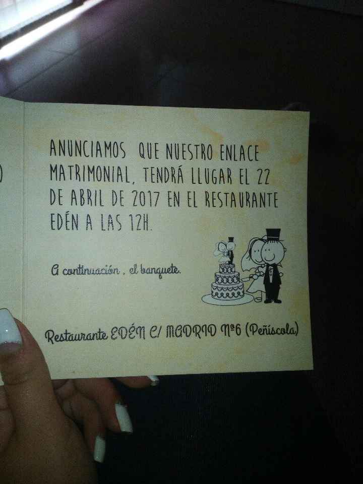 Soy sandrina y esta es mi cartilla de boda - 2