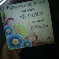 Soy sandrina y esta es mi cartilla de boda - 1