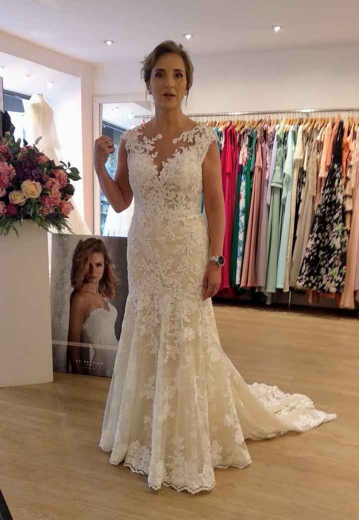 Vestido de novia.