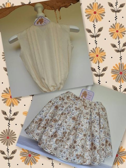 Falda y blusa Mi Monito Lindo Galindo