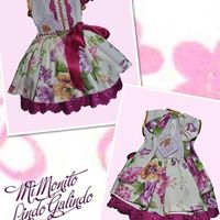 Mi monito Lindo Galindo falda y blusa