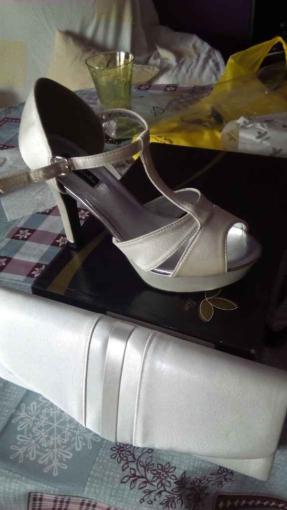  Alto zapatos de novia - 1