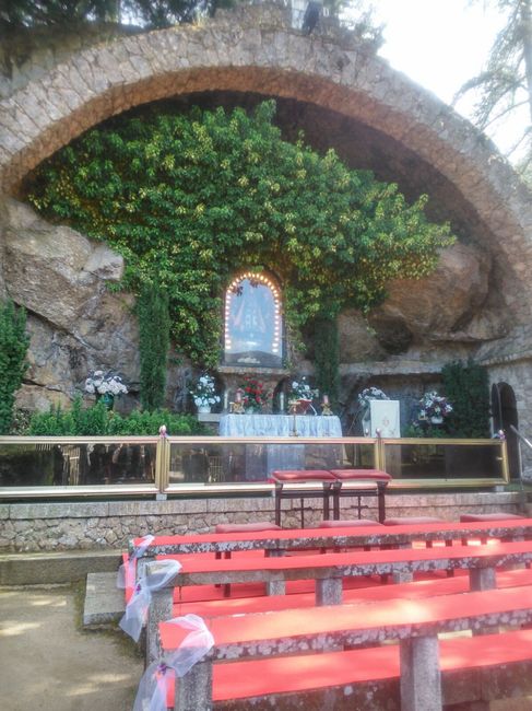 Gruta preparada