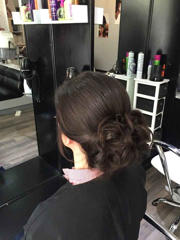 Mi prueba de peinado y maquillaje - 2
