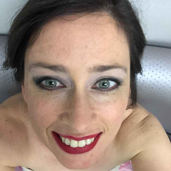 Mi prueba de peinado y maquillaje - 3
