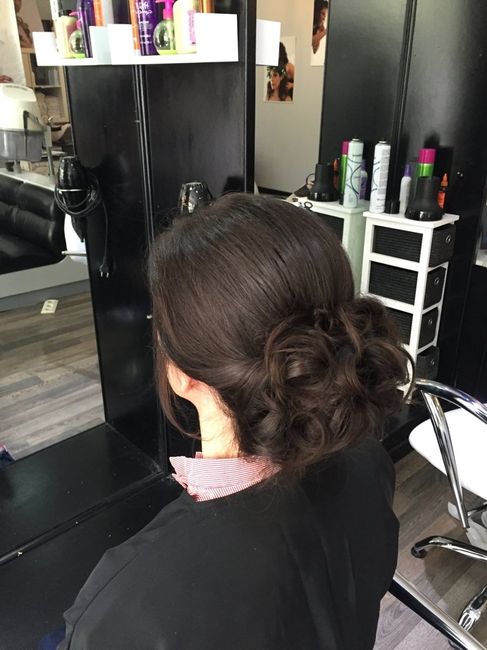 Mi prueba de peinado y maquillaje - 2