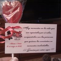 Mis tarjetitas de agradecimiento!