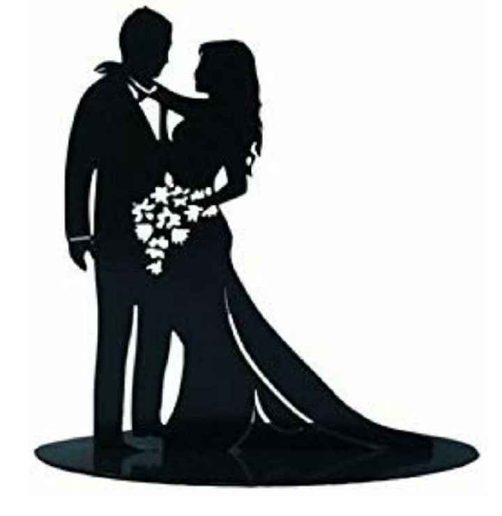 Figura de la Tarta de Boda!!! ¡bonita y barata! - 1