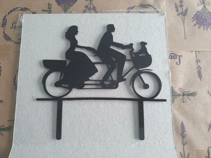 Figura de novios para la tarta 4