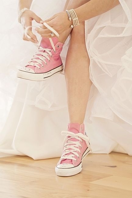 Mis zapatillas de novia!!