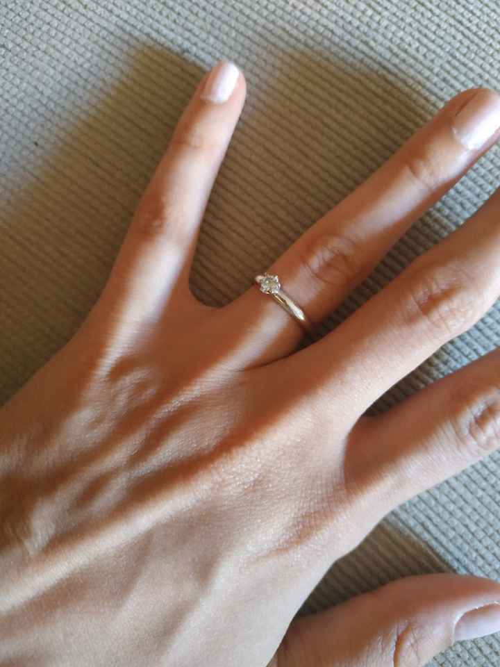 Anillo de pedida - 1