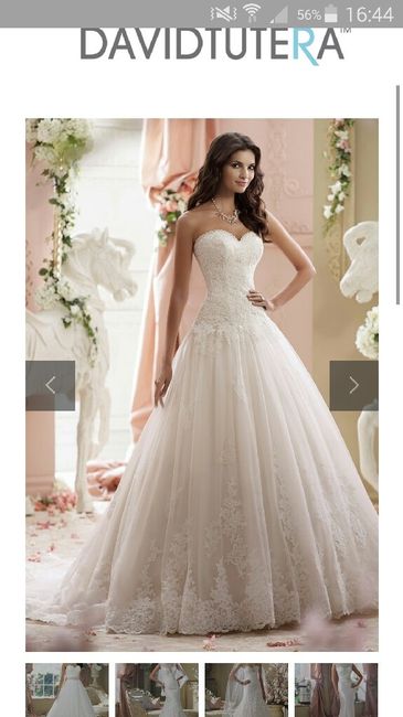 Que peinado le pondrias a este vestido? - 1