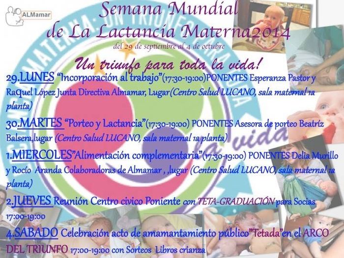 Semana Mundial Lactancia 2014