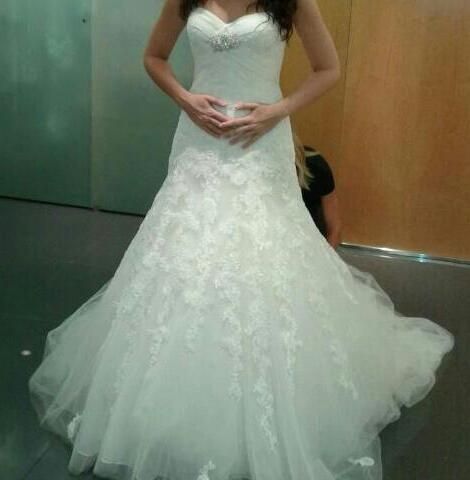 vestido de novia, modelo Basauri Pronovias en tenerife
