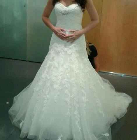 vestido de novia, modelo Basauri Pronovias en tenerife