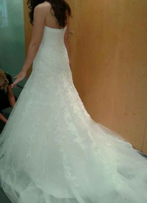 vestido de novia, modelo Basauri Pronovias en tenerife