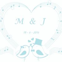 Logotipo de nuestra boda