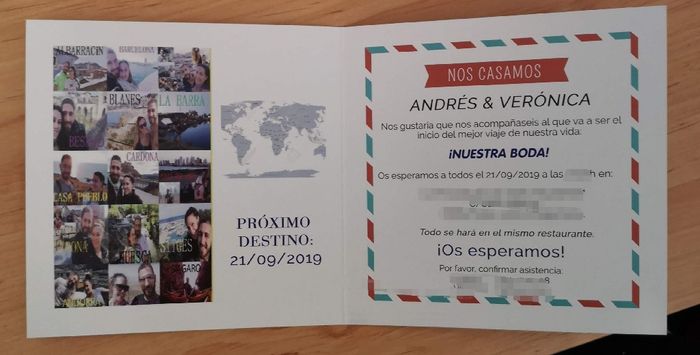 Invitaciones acabadas 😍 - 2