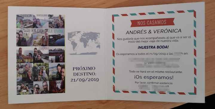 Invitaciones acabadas 😍 - 2