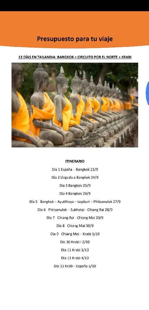 Tailandia - Maldivas septiembre - 2